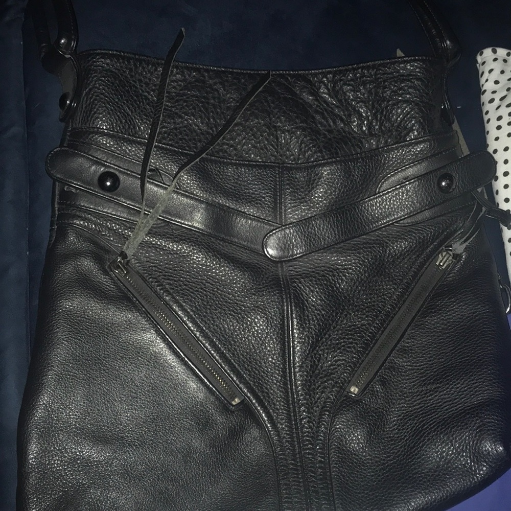 Botkier black leather purse / handbag / satchel